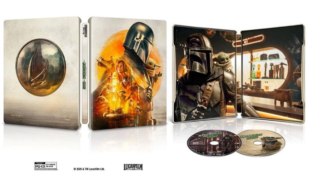 „Star Wars: The Mandalorian and Grogu“ 4K Steelbook | Collectors Edition (US) ab 3. Quartal 2026 (US)