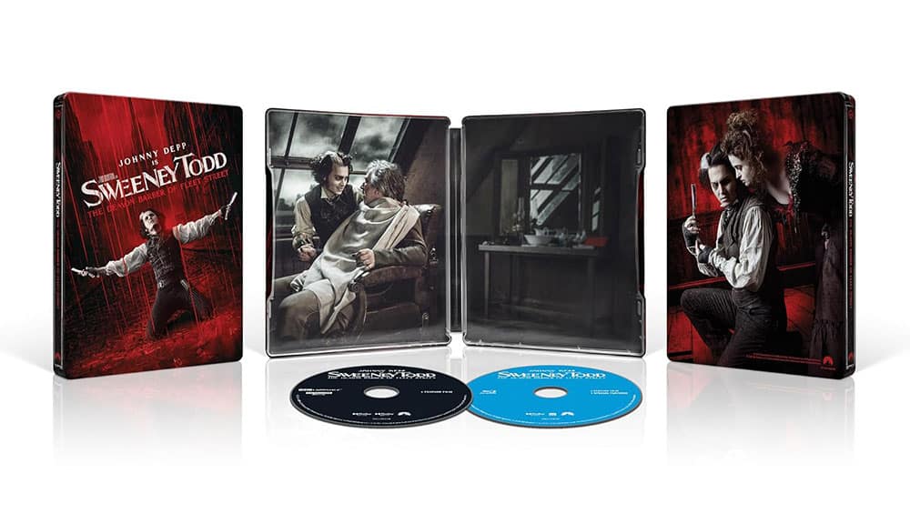 „Sweeney Todd“ im 4K Steelbook ab September 2026 (US)
