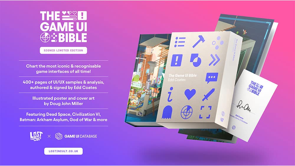 „The Game UI Bible“ Standard Edition & Signierte Edition