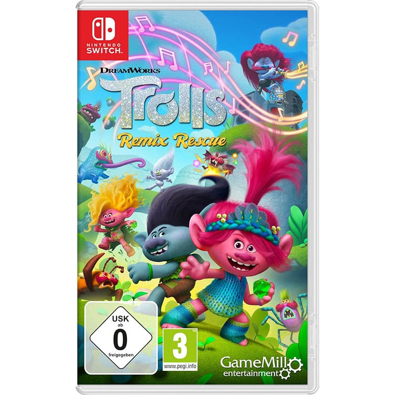 "Trolls Remix Rescue" für die Nintendo Switch für 12,49€ 1