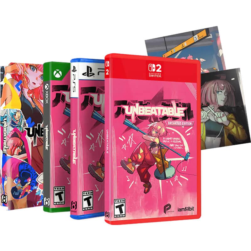 „Unbeatable“ für Playstation 5, Nintendo Switch 2,  Xbox Series, Soundtrack & Merchandise ab 4. Quartal 2026