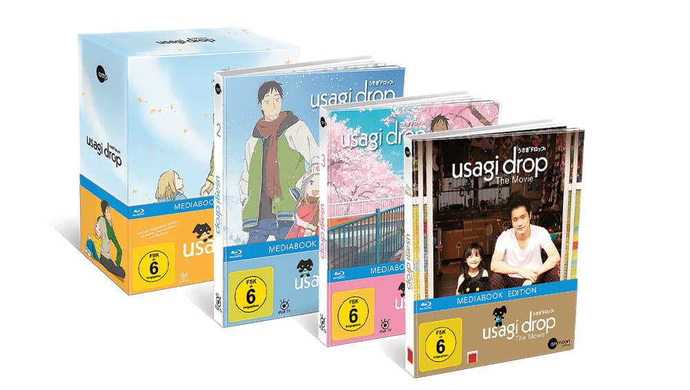 "Usagi Drop" Staffel 1 Bundle auf Blu-ray für 69€ 1