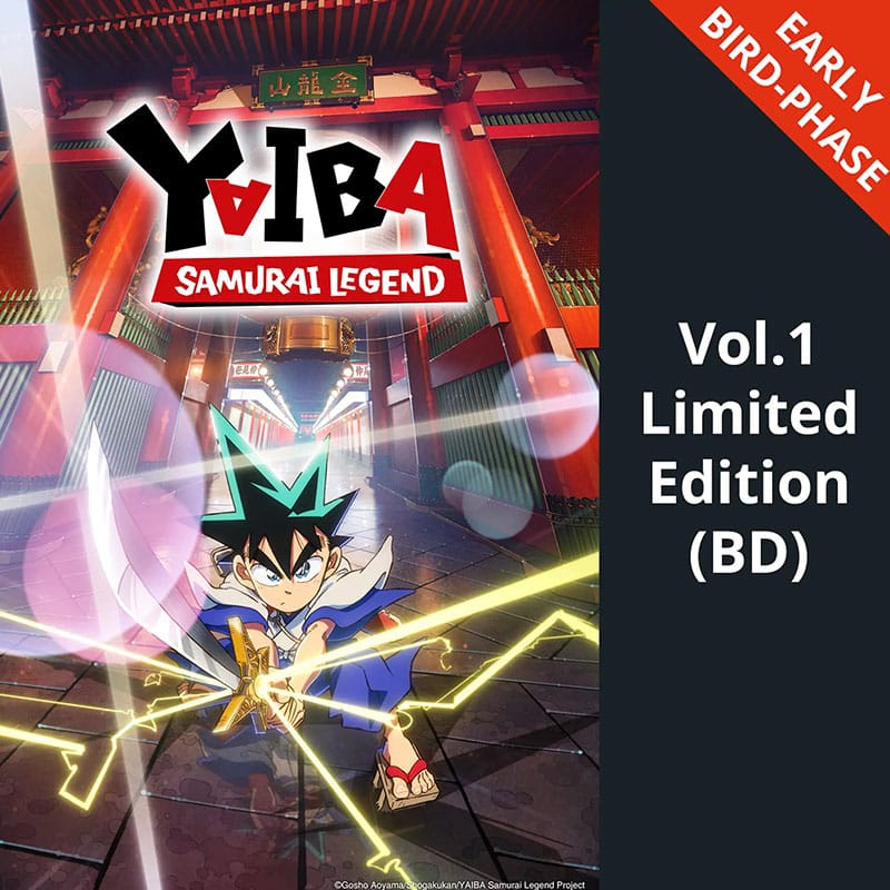 „Yaiba: Samurai Legend“ Vol. 1 & 2 Limited Edition auf Blu-ray ab 4. Quartal 2026 / 1. Quartal 2027