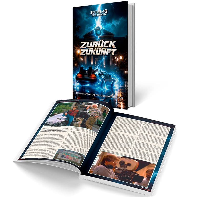 „Zurück in die Zukunft: Zeitlinien, Mythos und Popkultur einer Filmtrilogie (Scene 42-Das Filmarchiv)“ Hardcover Ausgabe ab August 2026