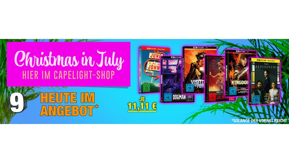 Christmas in July Tag 9: 4K Mediabooks für je 11,11€ 1