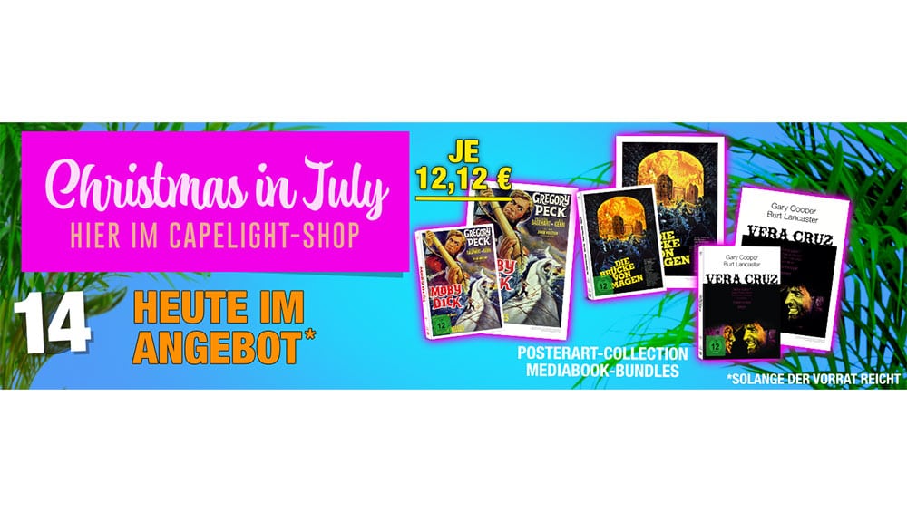 Christmas in July Tag 14: Filme in Mediabooks + Poster für je 12,12€ 1