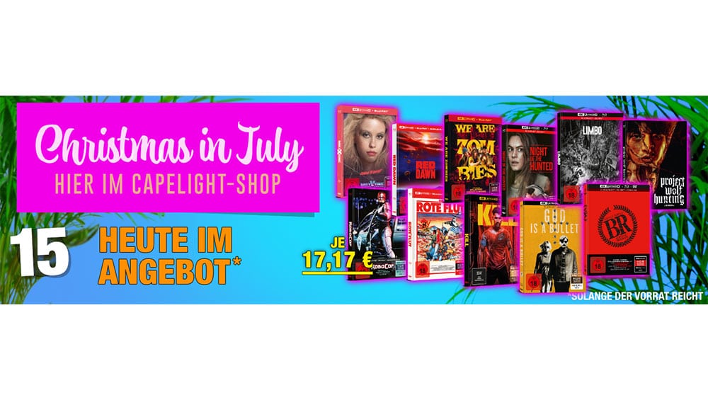 Christmas in July Tag 15: Mediabooks für je 17,17€ 1
