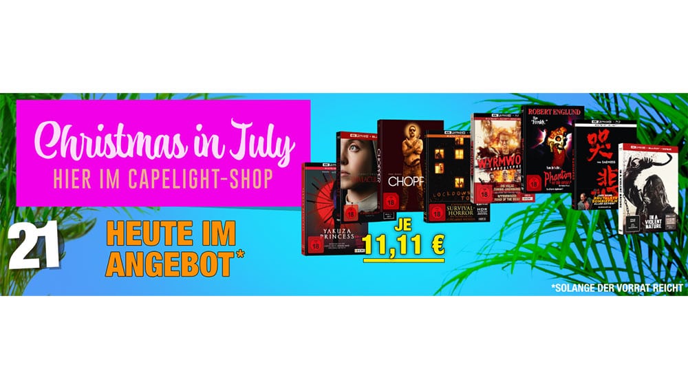 Christmas in July Tag 21: Mediabooks für je 11,11€