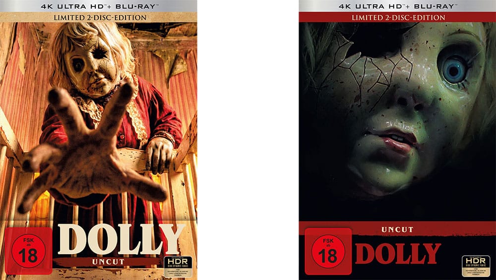 „Dolly“ in 4K Mediabooks & Standard Varianten auf Blu-ray & DVD ab November 2026 – Update
