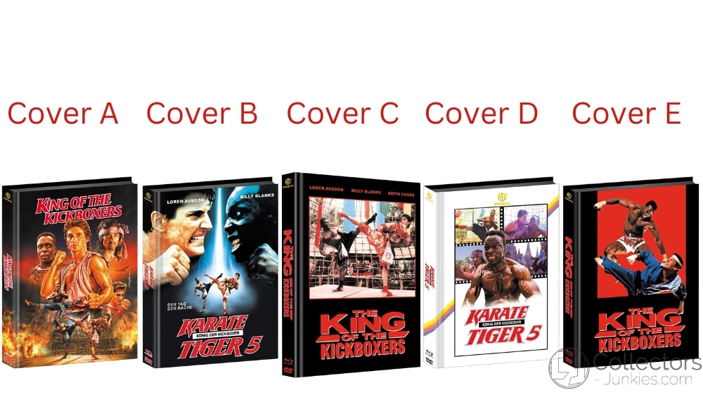 „Karate Tiger 5 – König der Kickboxer“ demnächst in Blu-ray Mediabooks – Update