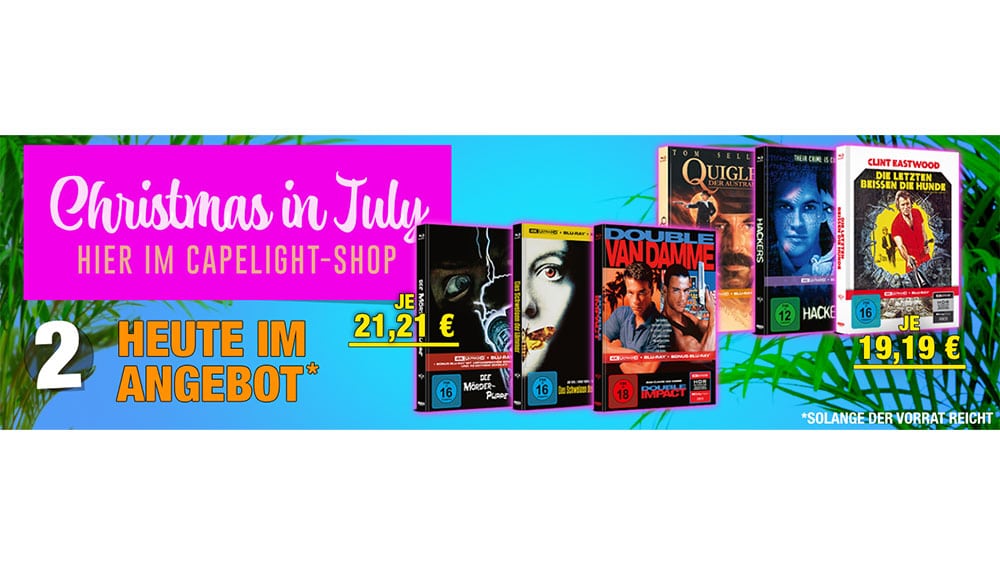 Christmas in July Tag 2: Mediabooks ab 19,19€ 1