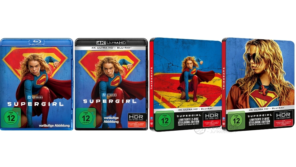 DC-Blockbuster „Supergirl (2026)“ in 4K Steelbooks & Standard Varianten ab 4. Quartal 2026 – Update4