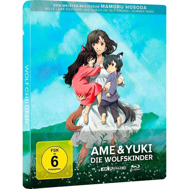 „Ame & Yuki – Die Wolfskinder“ im 4K Steelbook für 24,17€