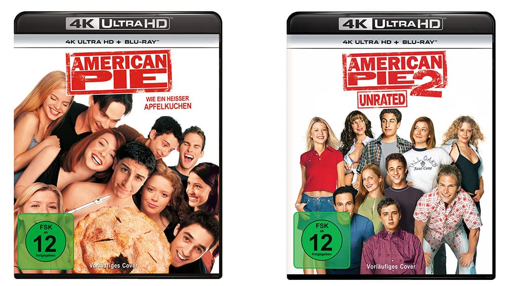 „American Pie 1 & 2“ auf 4K UHD ab Oktober 2026