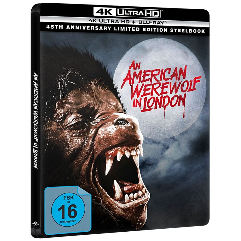 „An American Werewolf in London“ im 4K Steelbook (45th Anniversary) ab 4. Quartal 2026 – Update2