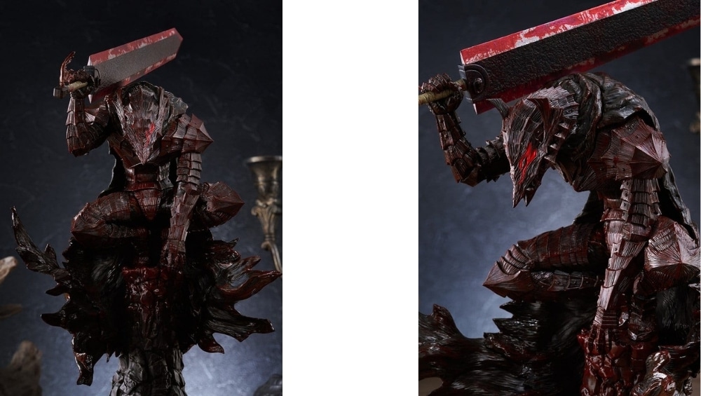 Berserk „Guts (Berserker Armor) Bloody Paint Ver.“ Pop Up Parade PVC Figur von Max Factory
