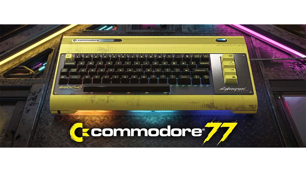Commodore 77: „Cyberpunk 2077“ Special Edition des Commodore 64 Ultimate vorgestellt