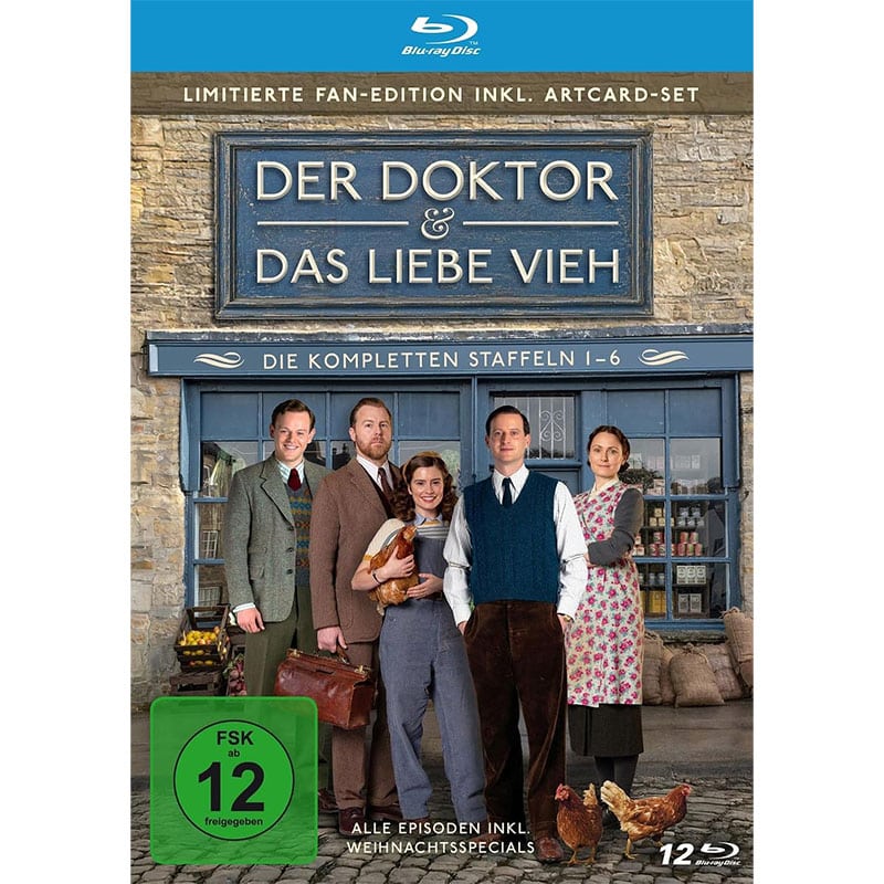 „Der Doktor und das liebe Vieh“ Die kompletten Staffeln 1-6 in einer Blu-ray Limited Edition ab September 2026