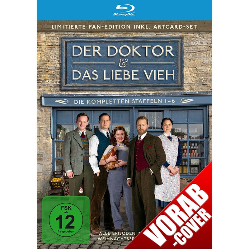 „Der Doktor und das liebe Vieh“ Die kompletten Staffeln 1-6 in einer Blu-ray Limited Edition ab September 2026