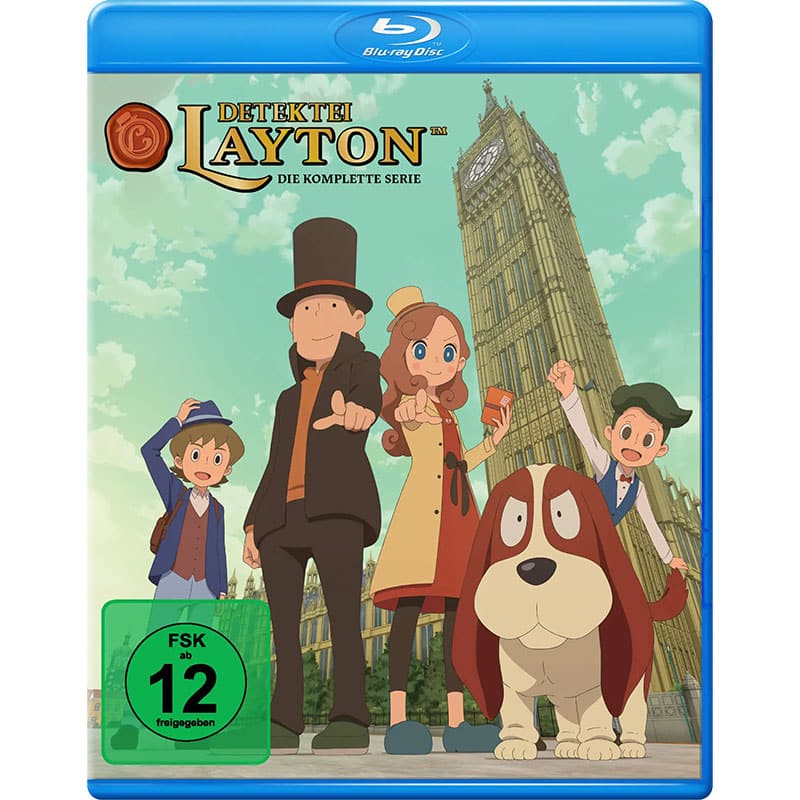 „Detektei Layton – Katrielles rätselhafte Fälle“ die komplette Serie auf Blu-ray ab Oktober 2026