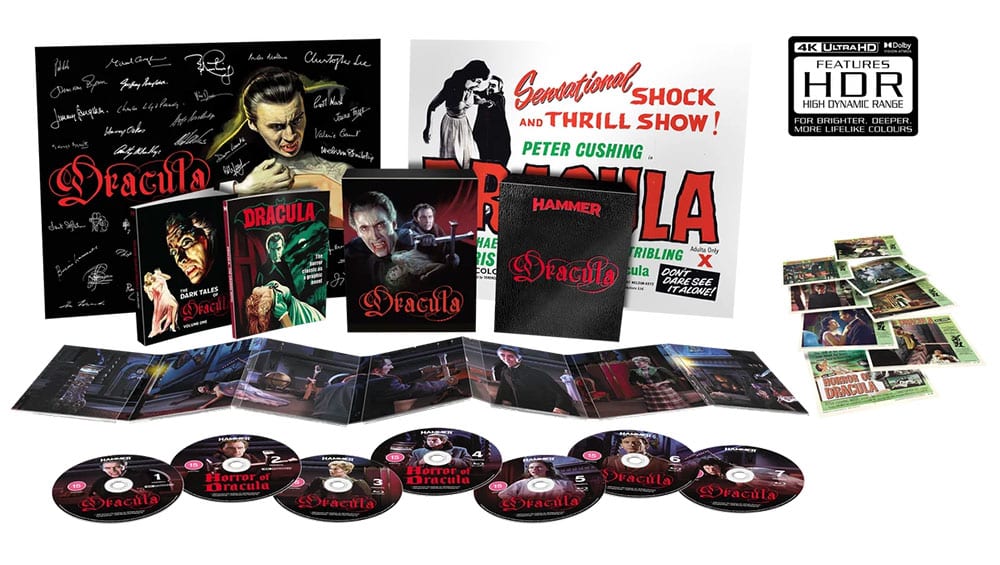 „Dracula (1958)“ 4K Collectors Edition mit Directors Cut ab Oktober 2026 (UK)