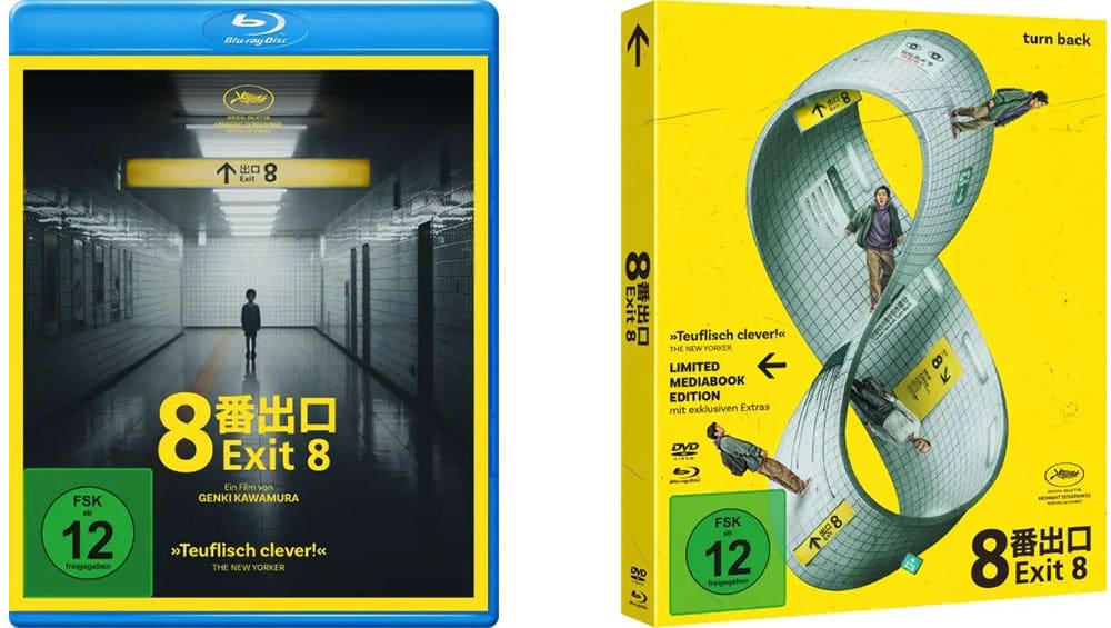 „Exit 8“ im Blu-ray Mediabook & Standard Varianten ab Oktober 2026