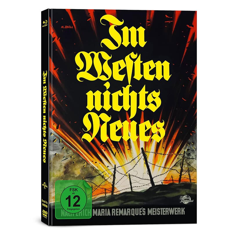 „Im Westen nichts Neues“ 3-Disc Mediabook (2x Blu-ray + DVD) für 24,99€