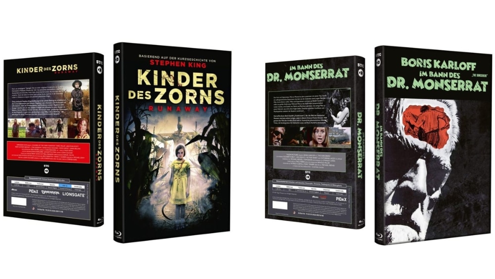 „Kinder des Zorns IX – Runaway“ & „Im Banne des Dr. Monserrat“ in Blu-ray Hartboxen ab September 2026