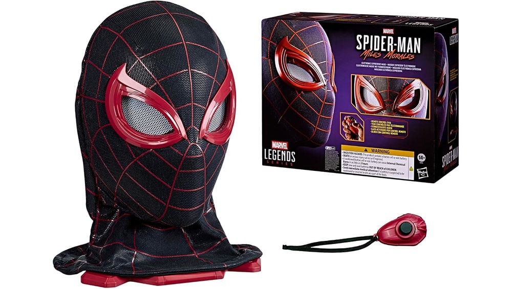 Marvel Legends Series „Spider-Man: Miles Morales“ elektronische Maske mit Fernbedienung ab November 2026