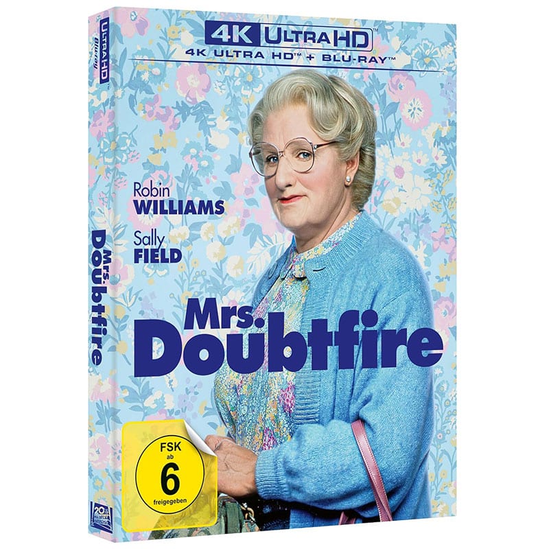 „Mrs. Doubtfire – Das stachelige Kindermädchen“ auf 4K UHD ab Oktober 2026