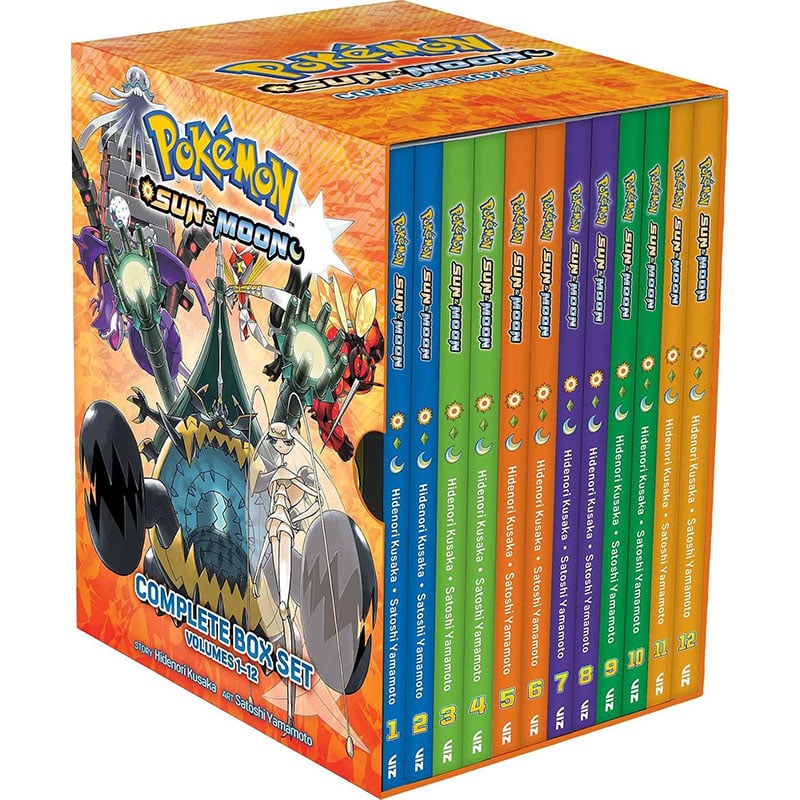 „Pokémon: Sun & Moon“ Complete Manga Box Set ab Oktober 2026