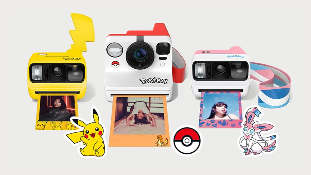 Polaroid x Pokémon: Neue Jubiläumskollektion mit Kameras, Sofortbildfilmen und Zubehör angekündigt