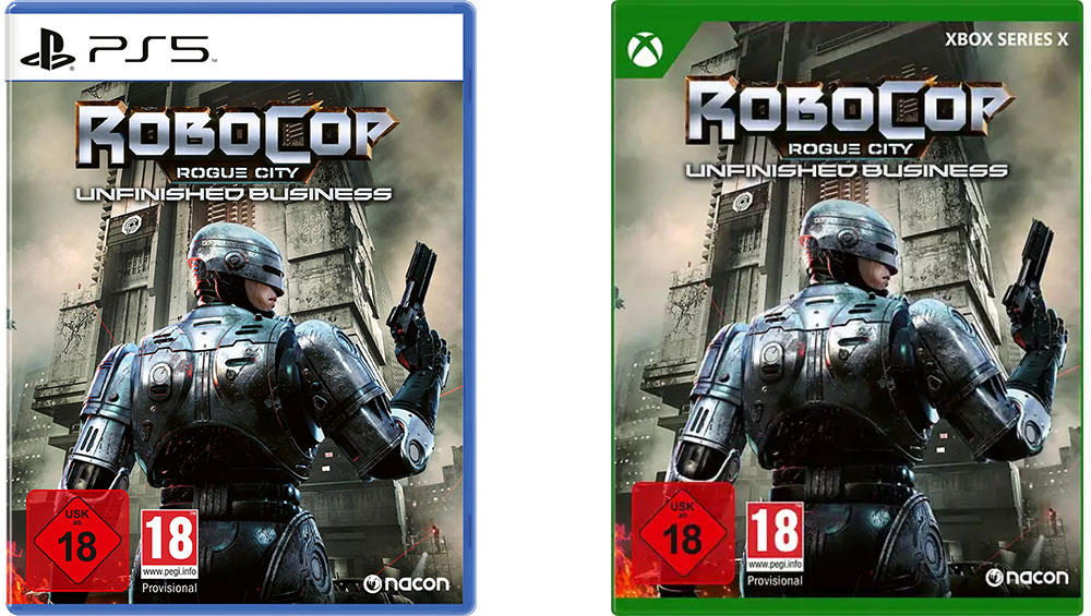„RoboCop: Rogue City – Unfinished Business“ für die Playstation 5 & Xbox Series X für je 19,99€