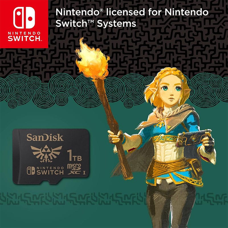 SanDisk microSDXC für Nintendo Switch „1TB Zelda Edition“ für 147,28€