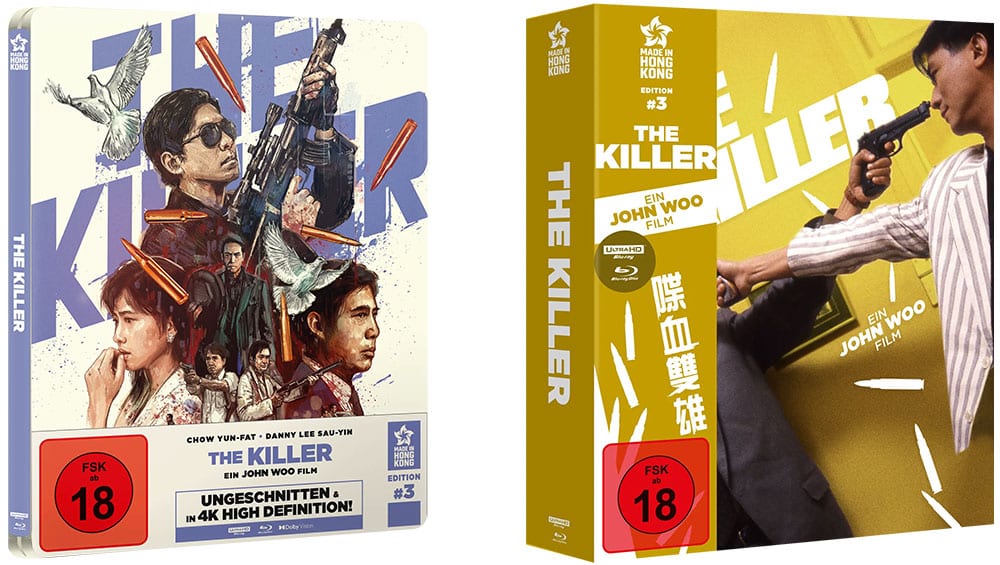 „The Killer“ 4K Steelbook & Ultimate Edition ab November 2026