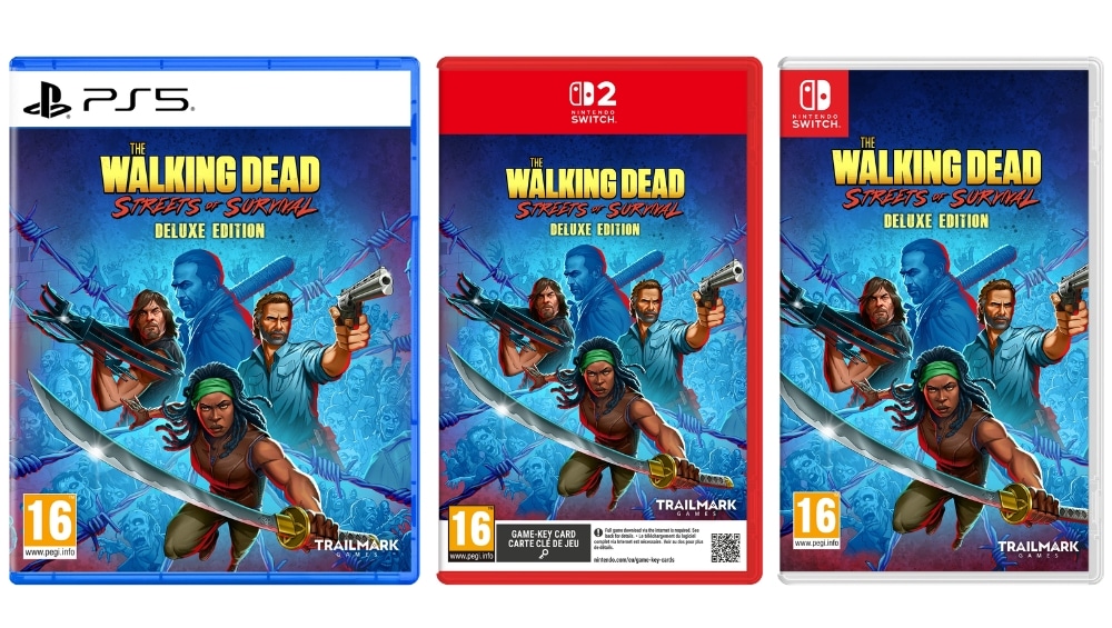 „The Walking Dead Streets of Survival“ Deluxe Edition für die Playstation 5, Nintendo Switch & Switch 2 ab September 2026