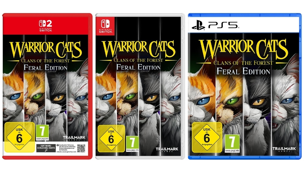 „Warrior Cats Clans of the Forest“ für Playstation 5, Nintendo Switch & Switch 2 ab Oktober 2026