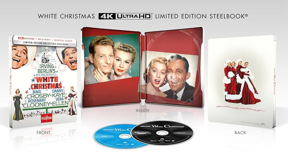 „Weiße Weihnachten“ im 4K Steelbook ab November 2026 (US)