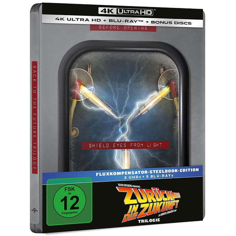 „Zurück in die Zukunft I-III“ im 4K Steelbook ab Oktober 2026 – Update