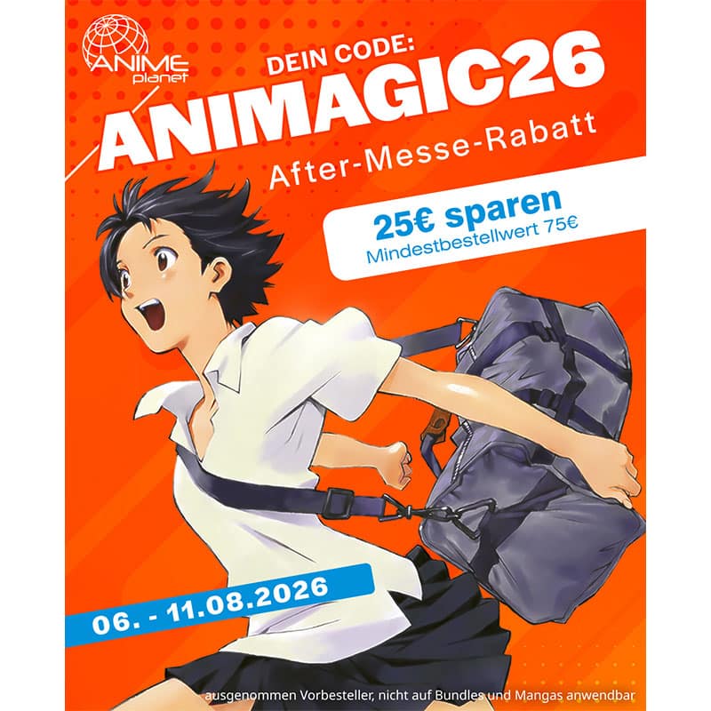 Animagic: After-Messe-Rabatt bei Anime Planet