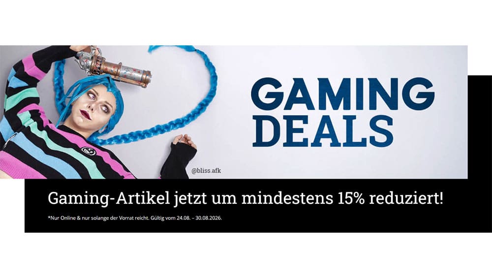 Mindestens 15% Rabatt auf Gaming-Artikel bei EMP