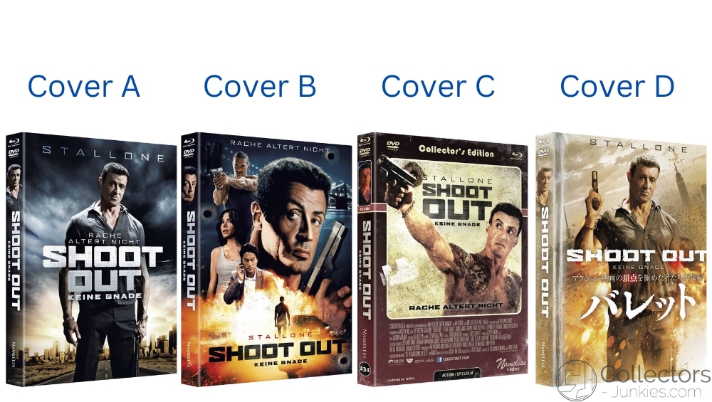 „Shootout – Keine Gnade“ in mehreren Blu-ray Mediabooks ab September 2026 – Update