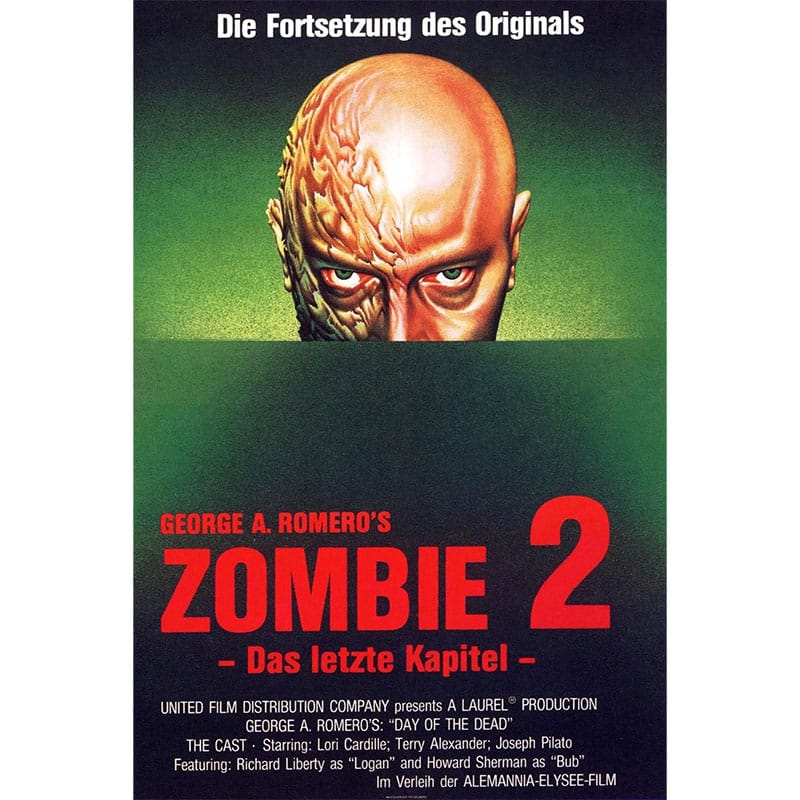 „Zombie 2 – Day of the Dead“ in Standard Varianten auf 4K UHD, Blu-ray & DVD ab Oktober 2026