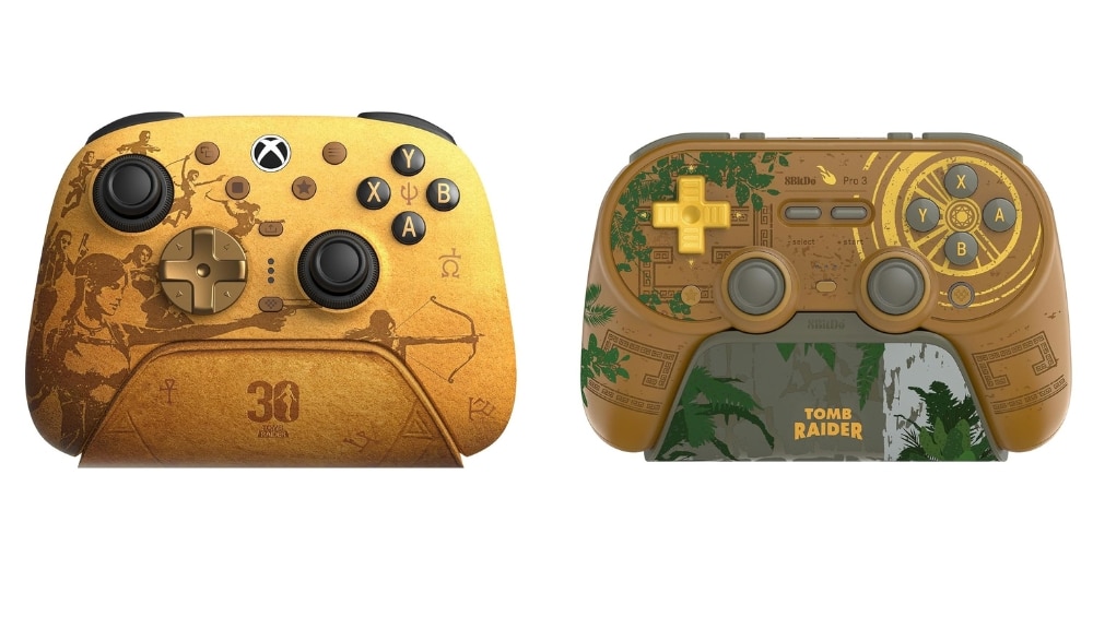 8Bitdo veröffentlicht „Tomb Raider 30th Edition“ des Ultimate & Pro 3 Wireless Controllers