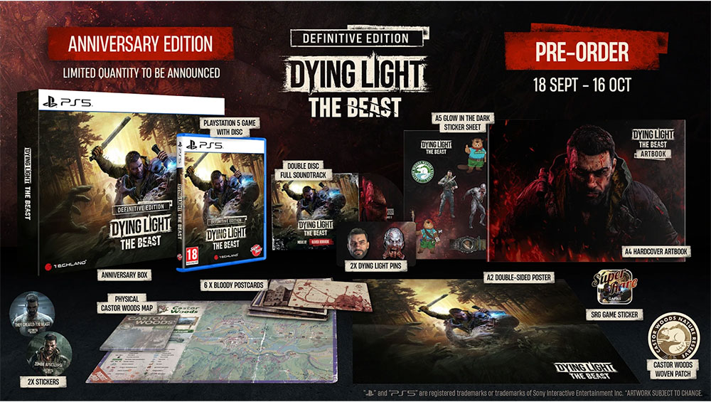 Super Rare Games kündigt Anniversary Edition zu „Dying Light: The Beast Definitive Edition“ an