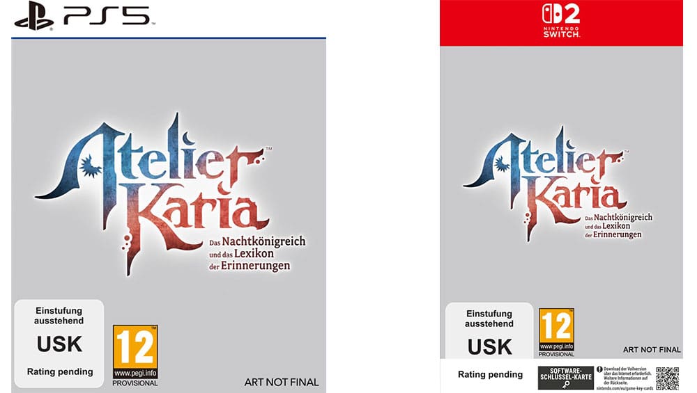„Atelier Karia: Das Nachtkönigreich & das Lexikon der Erinnerungen“ für die Playstation 5 & Nintendo Switch 2 ab Februar 2027