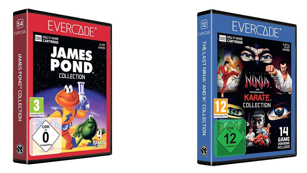 Evercade: „James Pond Collection“ und „The Last Ninja and IK Collection“ erscheinen im Dezember