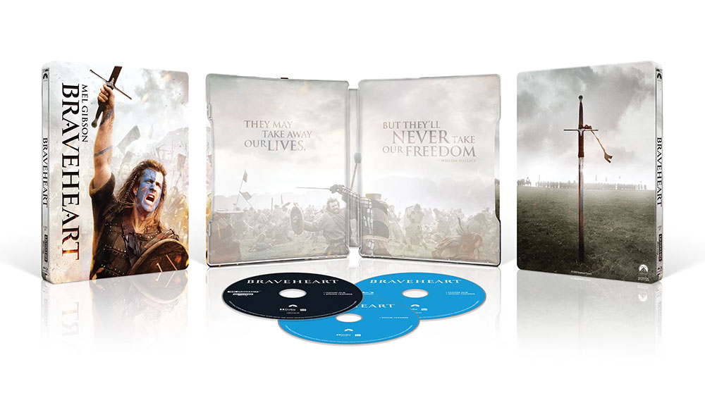 „Braveheart“ im 4K Steelbook ab November 2026 (US)