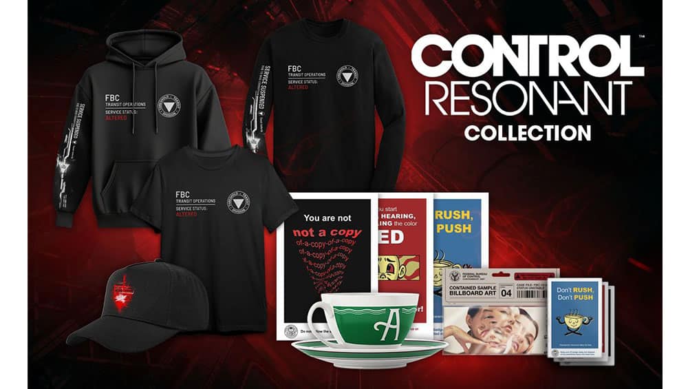 iam8bit bietet Merchandise zu „CONTROL Resonant“ an