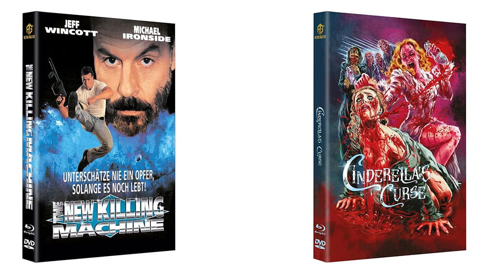 „Cinderella’s Curse“ & „The New Killing Machine“ in Blu-ray Hartboxen ab September 2026